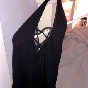 Urban outfitters around the neck tube top!